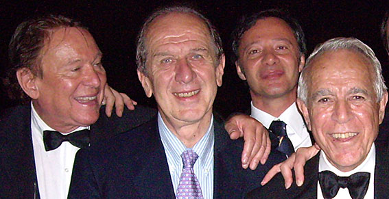 > con Carlo Cavina, Armand Versaci, Edward Terino